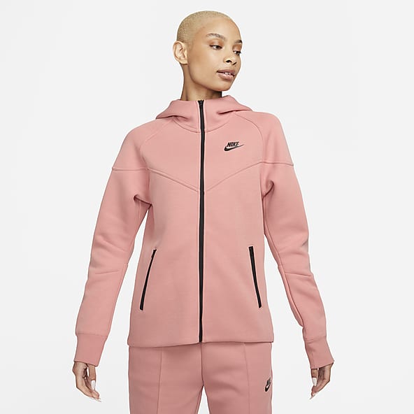 Blush pink nike hoodie hot sale